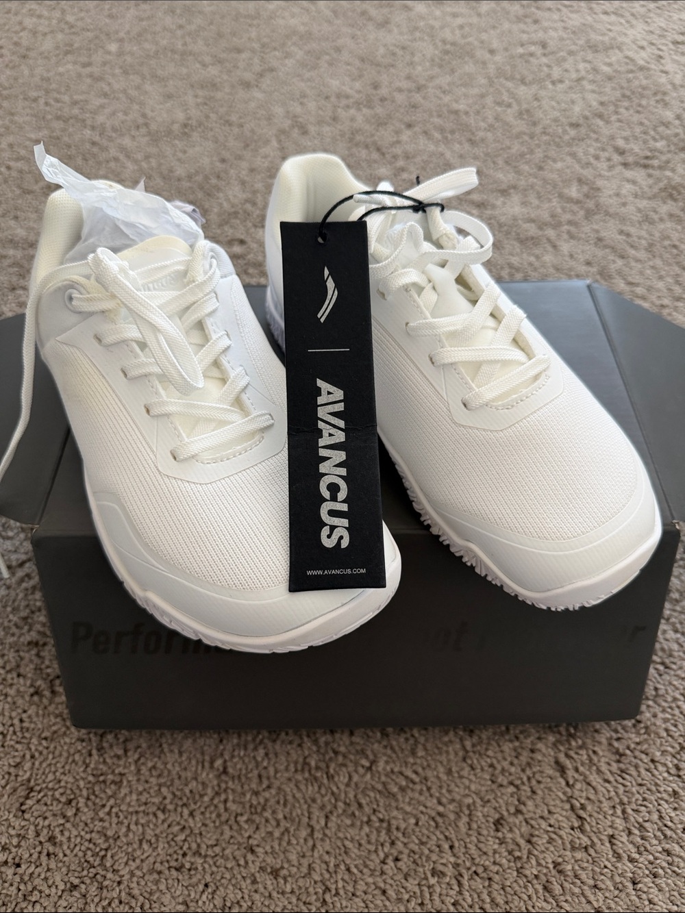 Avancus Apex Power V2.0 White Shoes